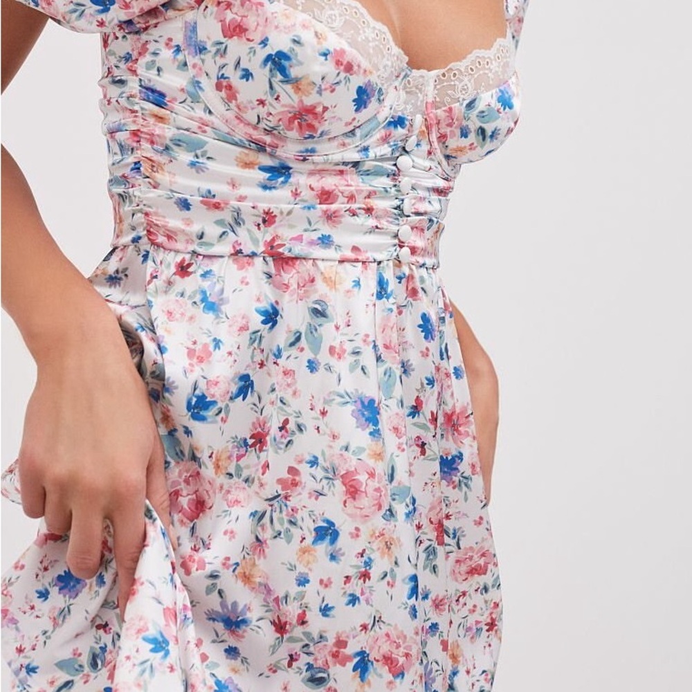 For Love and Lemons Julliet floral dress